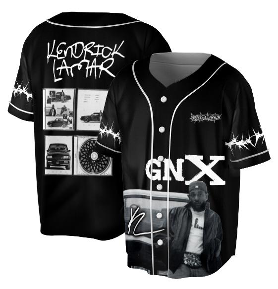 Ken Lamar Jersey, Ken Lamar GNX Album Shirt, Ken Lamar Music sports jersey product view 1