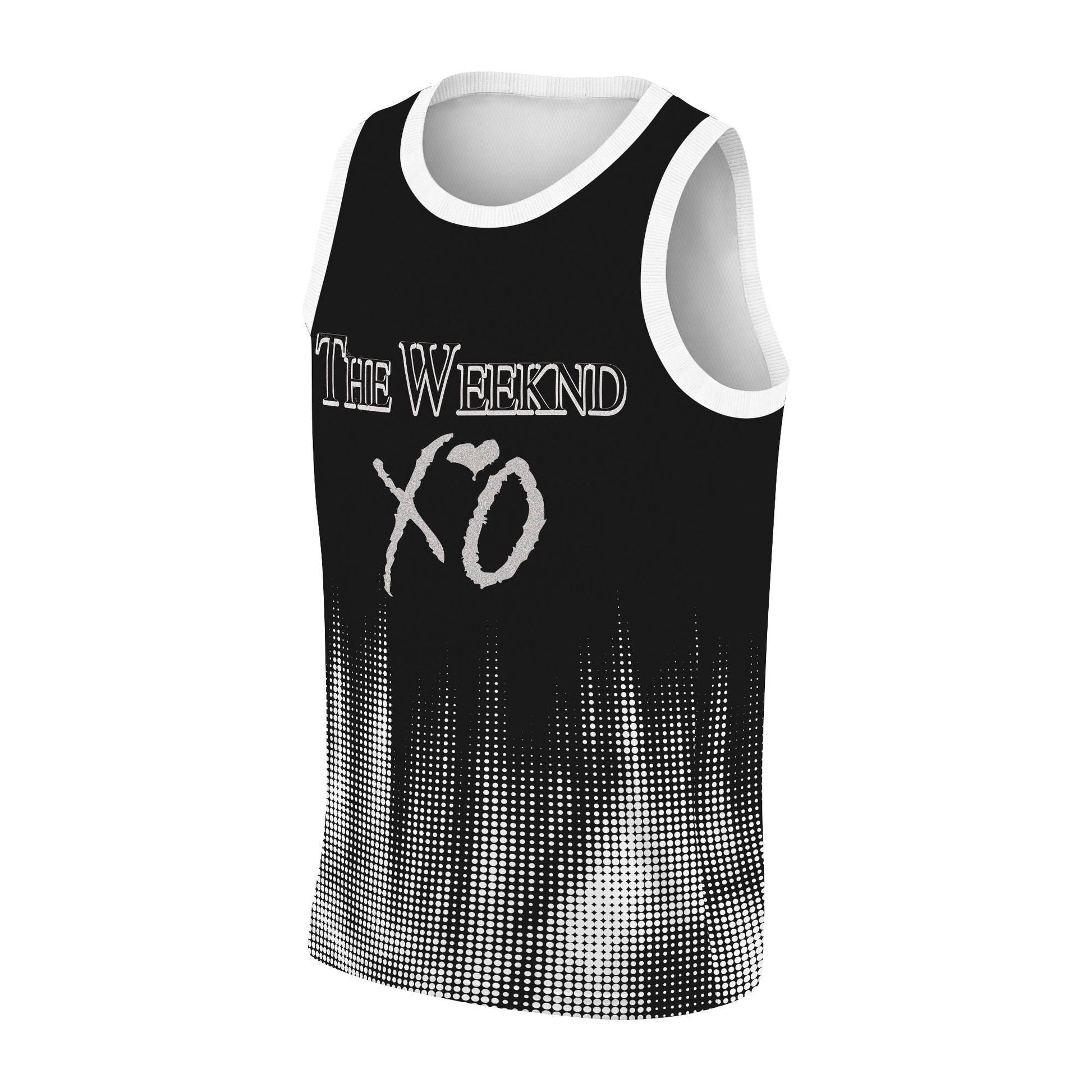 2025 The Weekndd Album Hurry Up Tomorrow Basketball Jersey basketball jersey product view 2