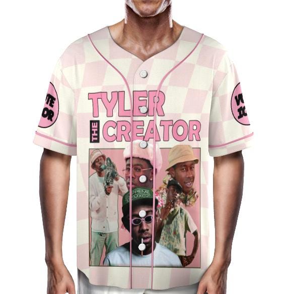 Ty-ler the Crea-tor Hip-Hop Baseball Jersey baseball jersey product view 1