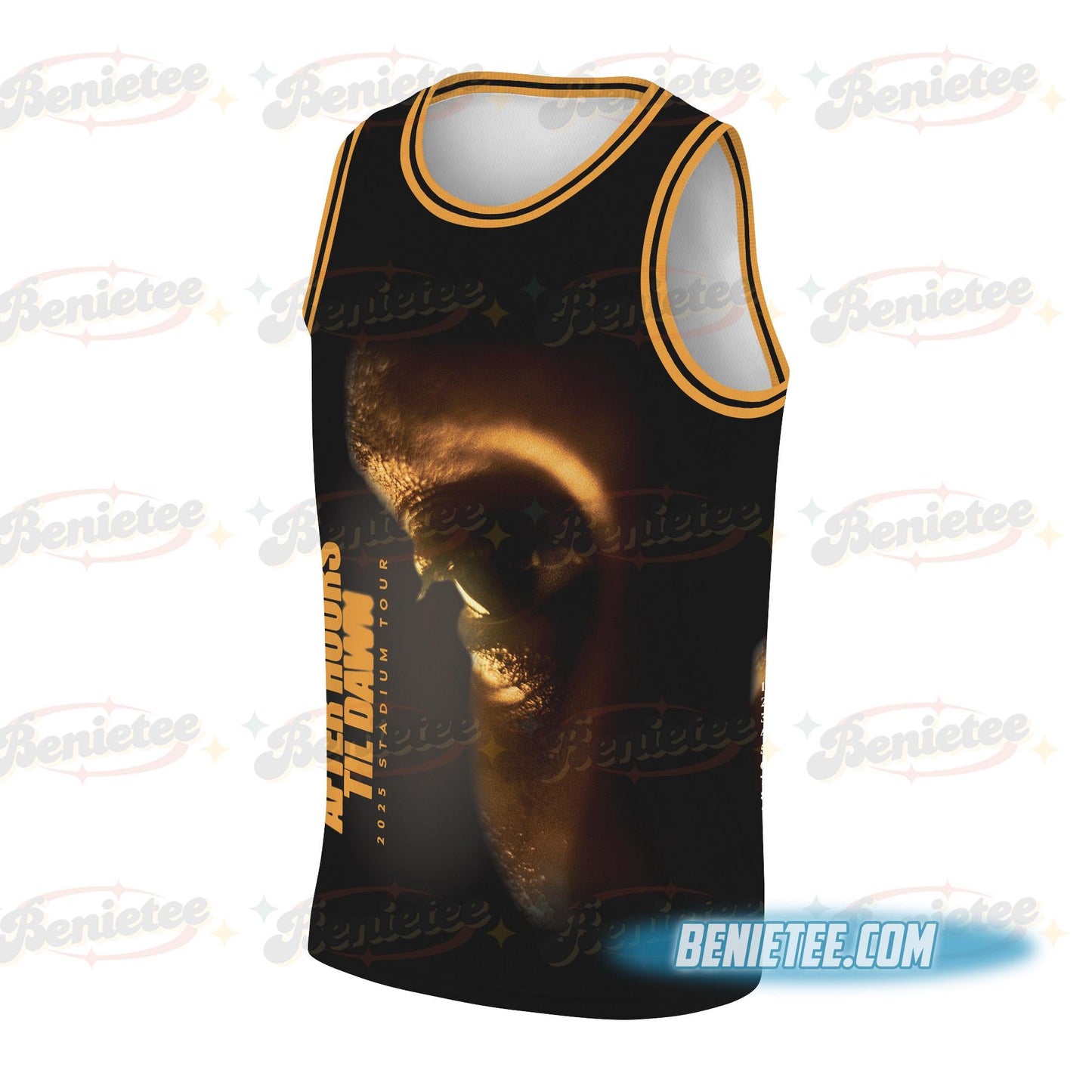 The Weeknd After Hours Tour Basketball Jersey basketball jersey product view 2