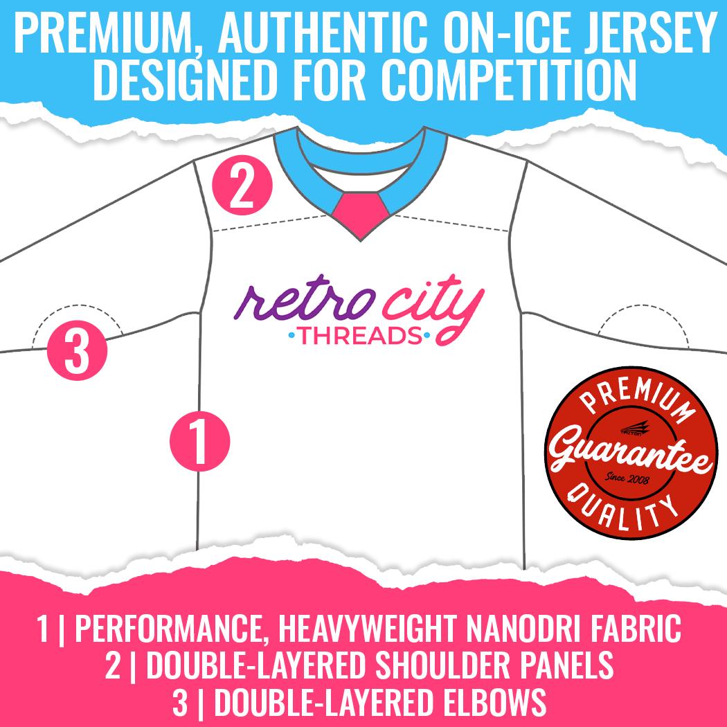 Camp Crystal Lake Slashers Blood on the Ice Custom Hockey Jersey hockey jersey product view 5