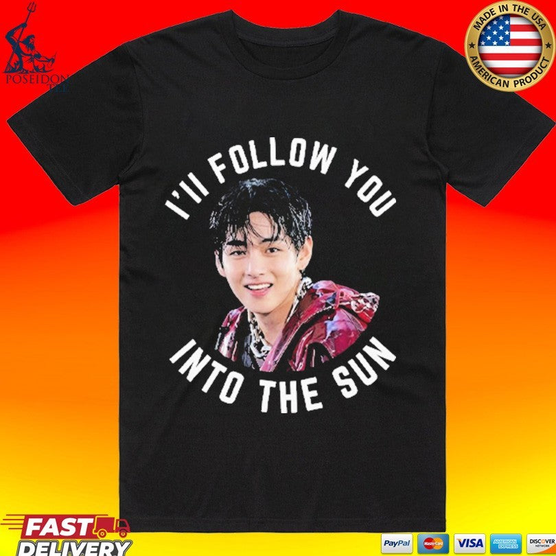 Ill Follow You Into The Sun V Taehyung Bts T-shirt Unisex T-shirt, Sweatshirt, Hoodie, Long Sleeve Tee - T-Shirt, Sweatshirt, Hoodie