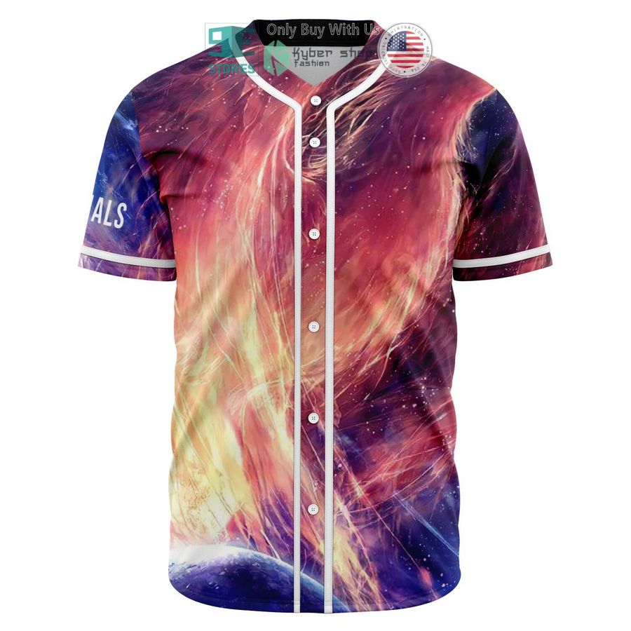 BEST Illenium red blue Baseball Jersey baseball jersey product view 1
