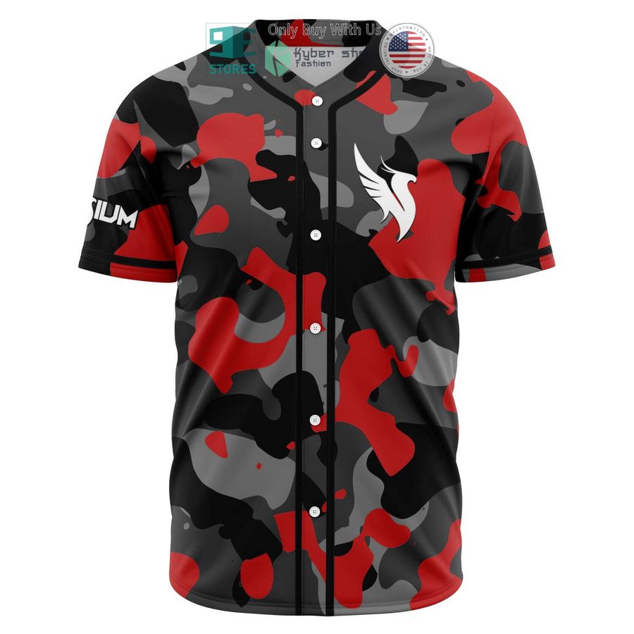 BEST Illinium Illenials 3 camo Baseball Jersey baseball jersey product view 1