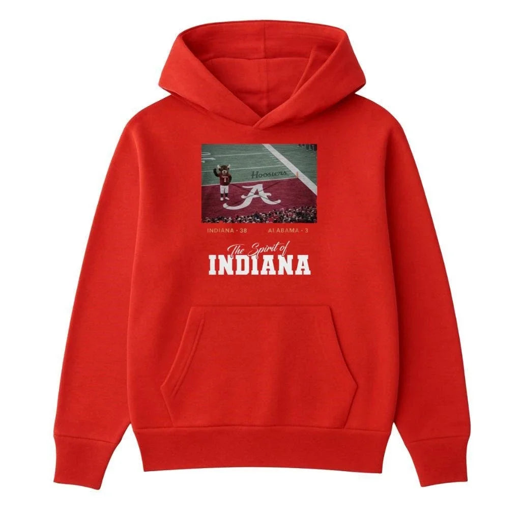 Indiana Defeats Alabama 38-3 To Win The Rose Bowl - Adult & Kids T-Shirts, Sweatshirts & Hoodies apparel design preview 3