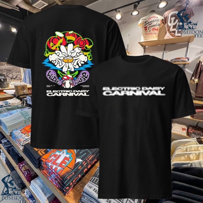 Insomniac Edc 2026 Twisted Daisy T-shirt Unisex T-shirt, Sweatshirt, Hoodie, Long Sleeve Tee - T-Shirt, Sweatshirt, Hoodie