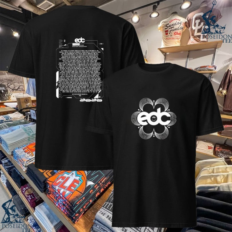 Insomniac Edc Kinetic Burst 2026 Lineup T-shirt Unisex T-shirt, Sweatshirt, Hoodie, Long Sleeve Tee - T-Shirt, Sweatshirt, Hoodie