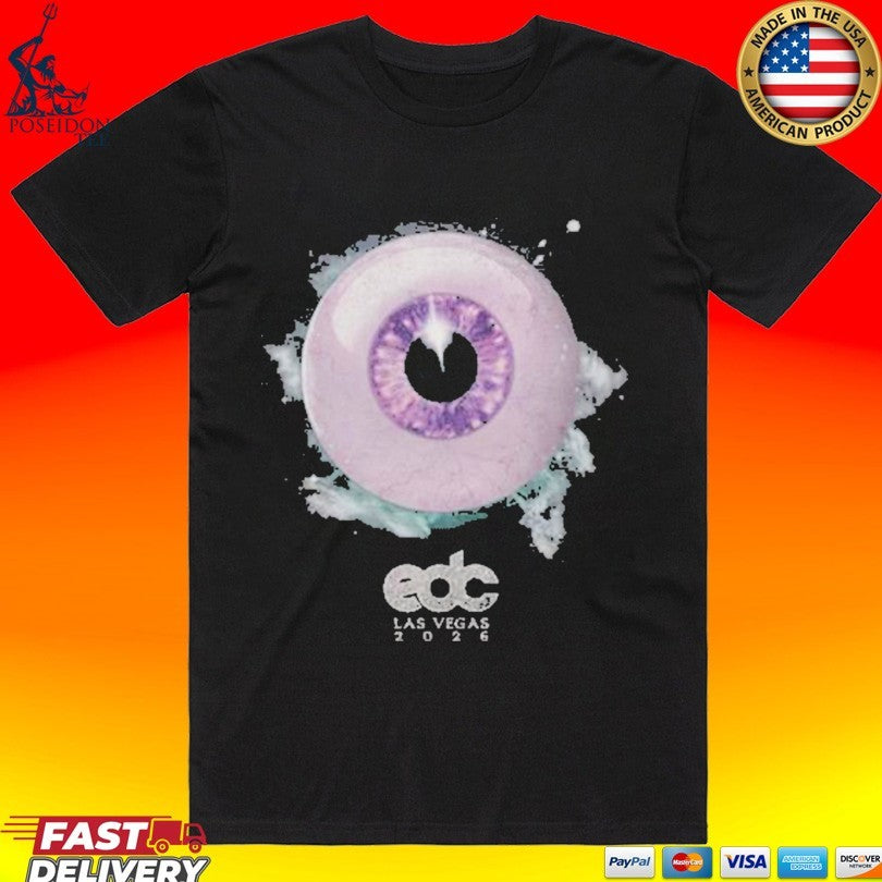 Insomniac Edc Owl Eyes Las Vegas 2026 T-shirt Unisex T-shirt, Sweatshirt, Hoodie, Long Sleeve Tee - T-Shirt, Sweatshirt, Hoodie