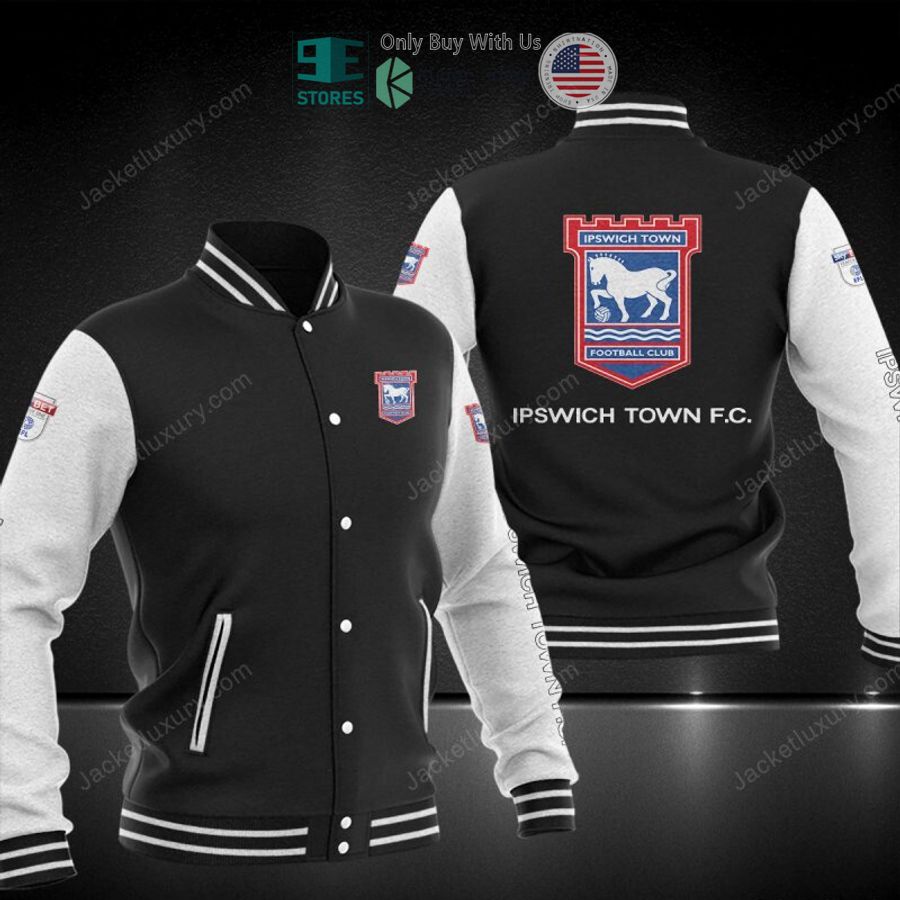 BEST Ipswich Town F.C Baseball Jacket baseball jersey product view 1