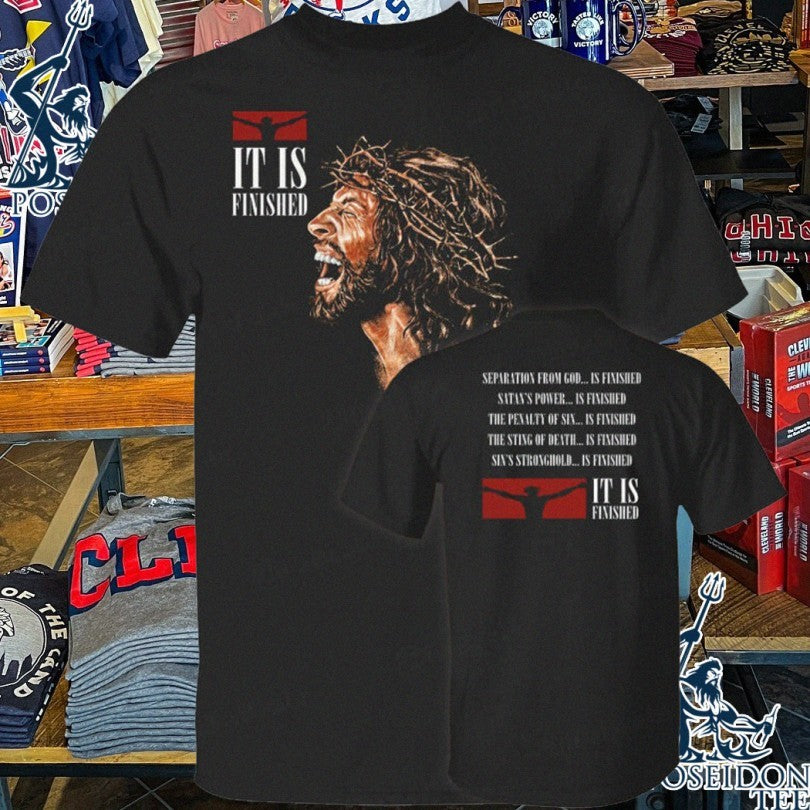 Jalen Williams Wear It Is Finished Jesus T-shirt Unisex T-shirt, Sweatshirt, Hoodie, Long Sleeve Tee - T-Shirt, Sweatshirt, Hoodie