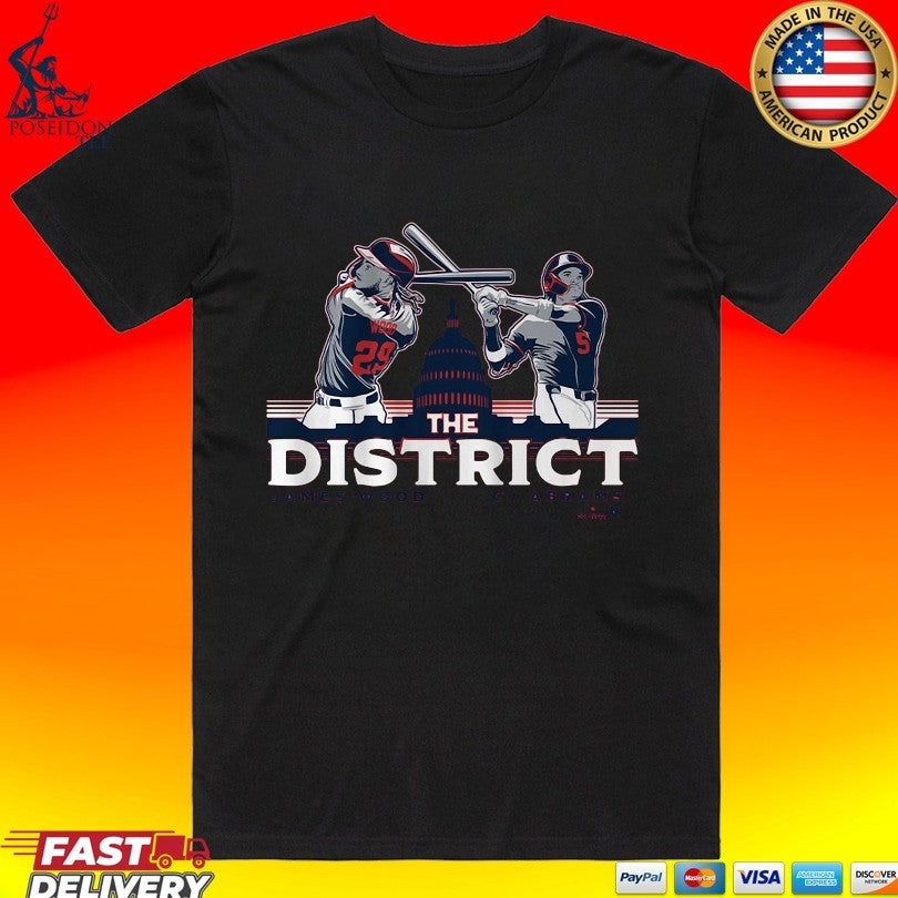 James Wood & Cj Abrams The District T-shirt Unisex T-shirt, Sweatshirt, Hoodie, Long Sleeve Tee - T-Shirt, Sweatshirt, Hoodie