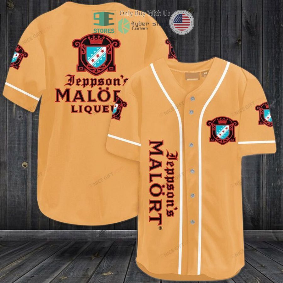 BEST Jeppson's Malort logo Baseball Jersey baseball jersey product view 1