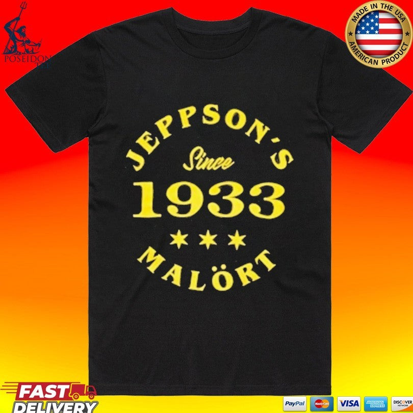 Jeppsons Malort Since 1933 T-shirt Unisex T-shirt, Sweatshirt, Hoodie, Long Sleeve Tee - T-Shirt, Sweatshirt, Hoodie
