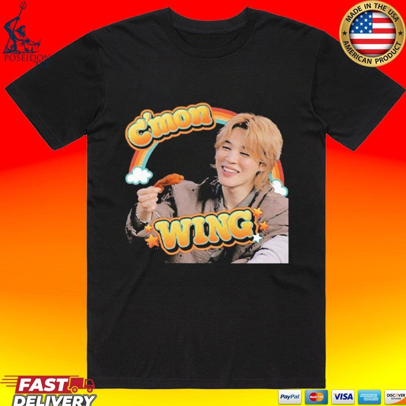 Jimin Come On Wing BTS 2.0 Arirang T-shirt Unisex T-shirt, Sweatshirt, Hoodie, Long Sleeve Tee - T-Shirt, Sweatshirt, Hoodie