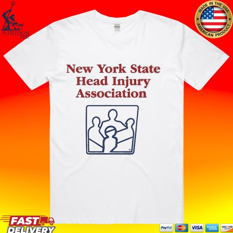 Johnny Knoxville Jackass New York State Head Injury Association T-shirt Unisex T-shirt, Sweatshirt, Hoodie, Long Sleeve Tee - T-Shirt, Sweatshirt, Hoodie