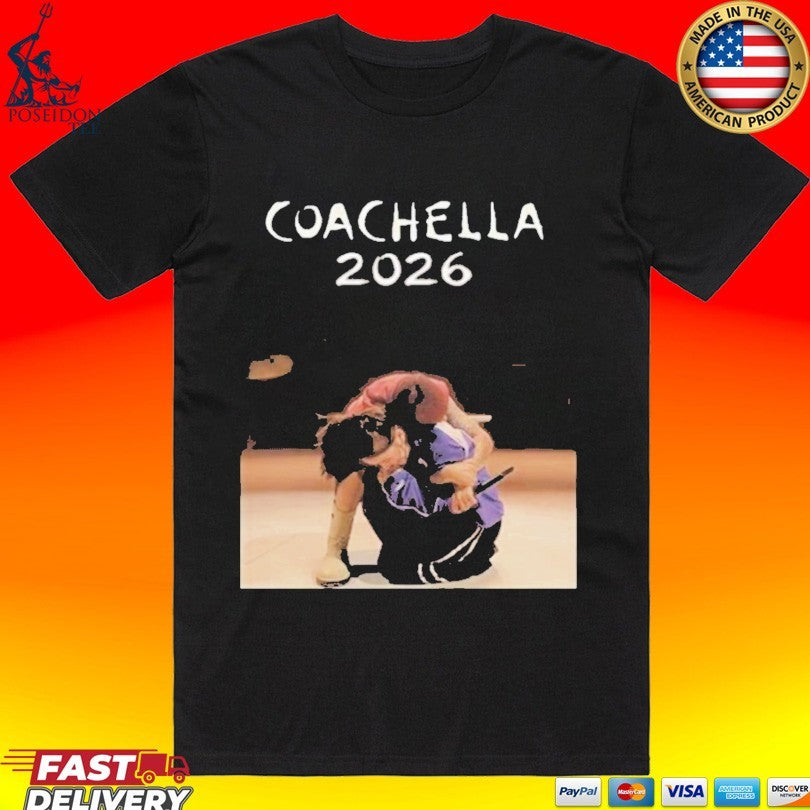 Justin Bieber Billie Eilish Coachella 2026 T-shirt Unisex T-shirt, Sweatshirt, Hoodie, Long Sleeve Tee - T-Shirt, Sweatshirt, Hoodie