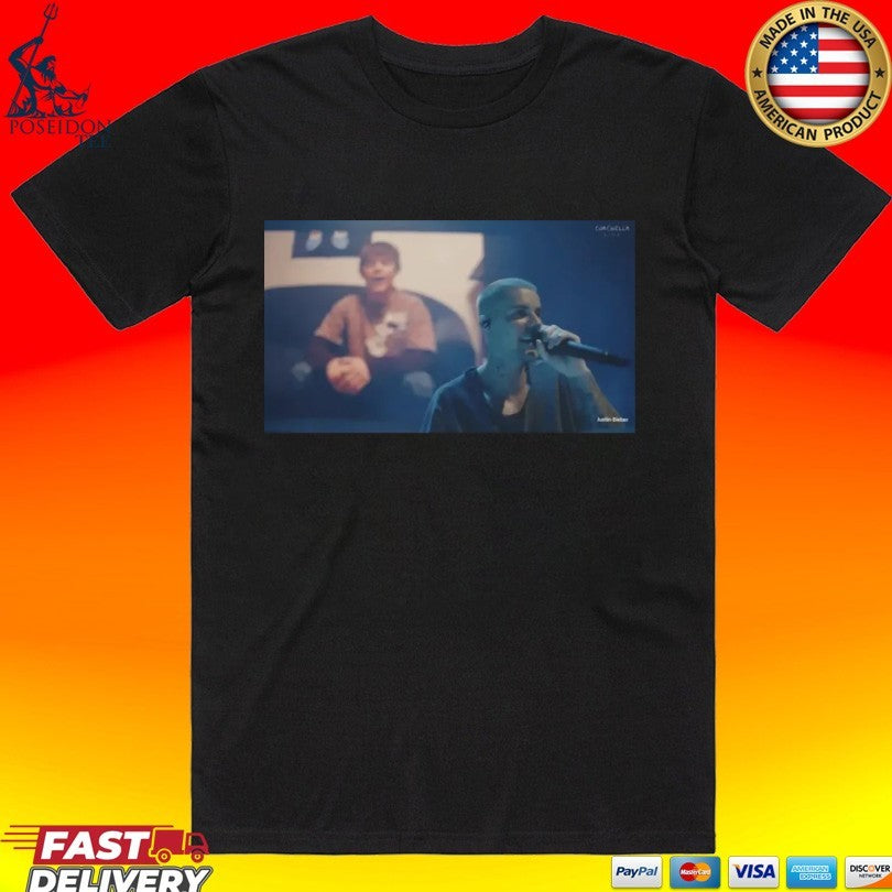 Justin Bieber Coachella Performance T-shirt Unisex T-shirt, Sweatshirt, Hoodie, Long Sleeve Tee - T-Shirt, Sweatshirt, Hoodie
