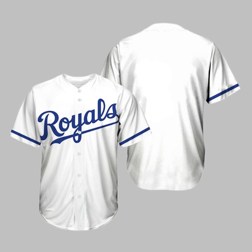 2025 KC Royals Jac Caglianone 14 Jersey - Grishko.com baseball jersey product view 1
