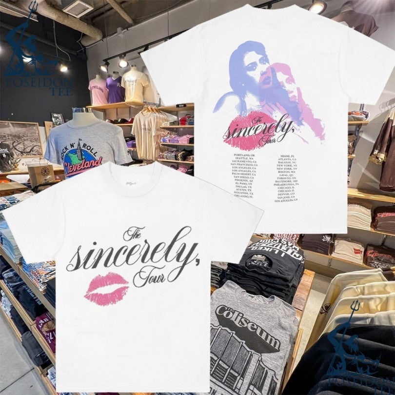 Kali Uchis The Sincerely Tour T-shirt Unisex T-shirt, Sweatshirt, Hoodie, Long Sleeve Tee - T-Shirt, Sweatshirt, Hoodie
