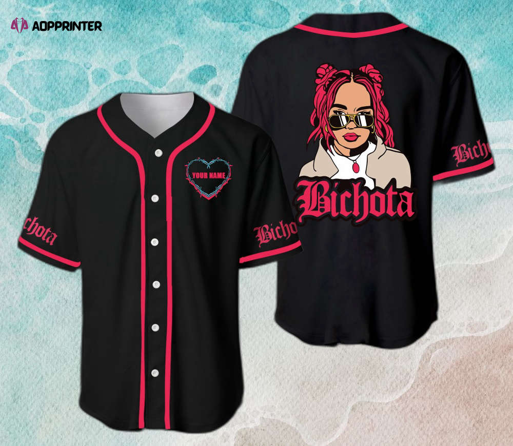 Karol G Baseball Jersey: Trendy & Authentic Latin Music Merchandise baseball jersey product view 1