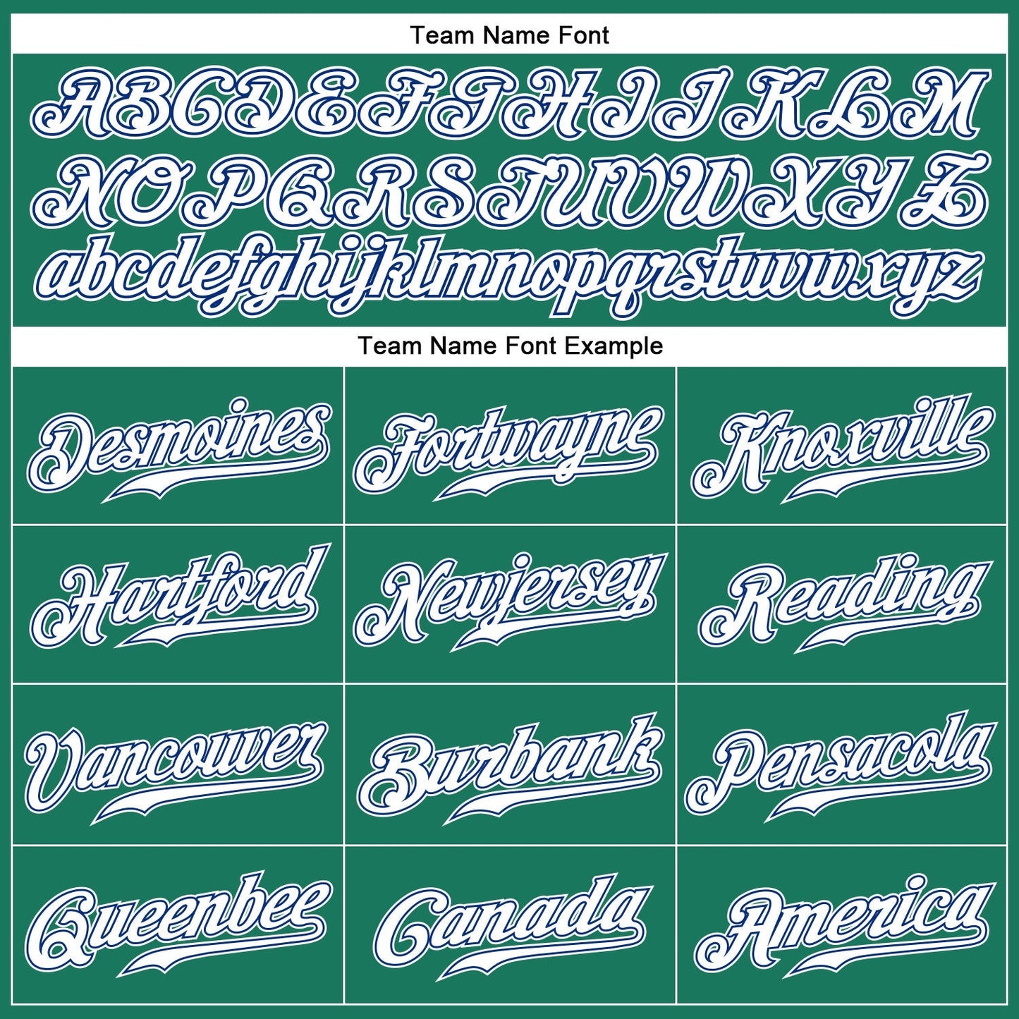 Custom Kelly Green White Pinstripe White-Royal Authentic Baseball Jersey baseball jersey product view 4