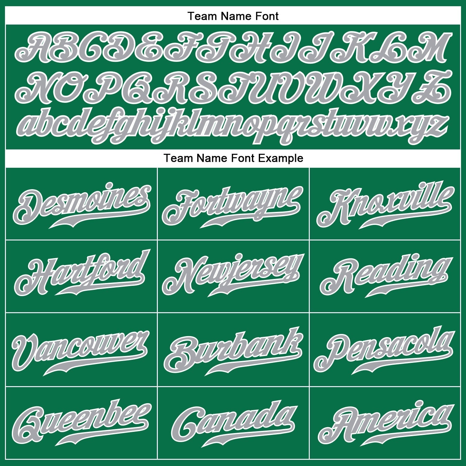 Custom Kelly Green Gray-White Authentic Baseball Jersey baseball jersey product view 4
