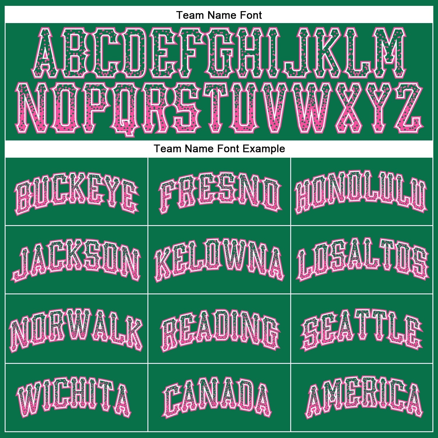 Custom Kelly Green Pink-White Authentic Drift Fashion Baseball Jersey baseball jersey product view 4