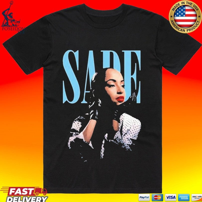 Keshad Johnson Wearing Sade T-shirt Unisex T-shirt, Sweatshirt, Hoodie, Long Sleeve Tee - T-Shirt, Sweatshirt, Hoodie