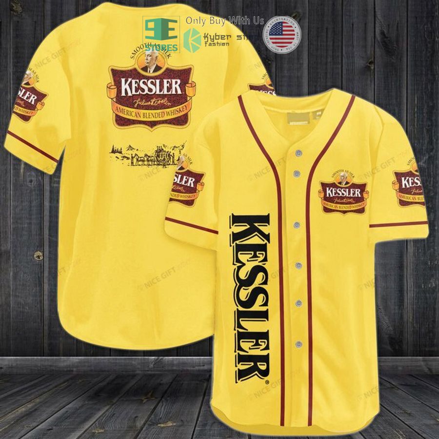 BEST Kessler logo Baseball Jersey baseball jersey product view 1