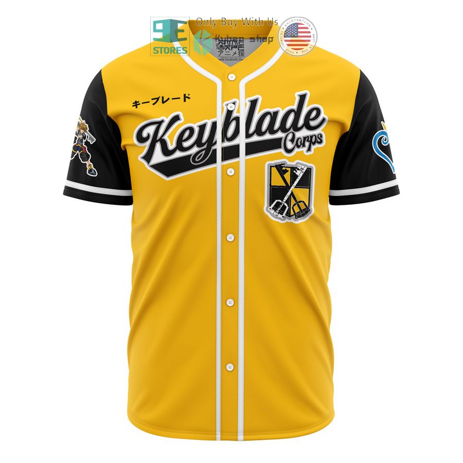 BEST Keyblade Corps Sora Kingdom Hearts Baseball Jersey baseball jersey product view 1
