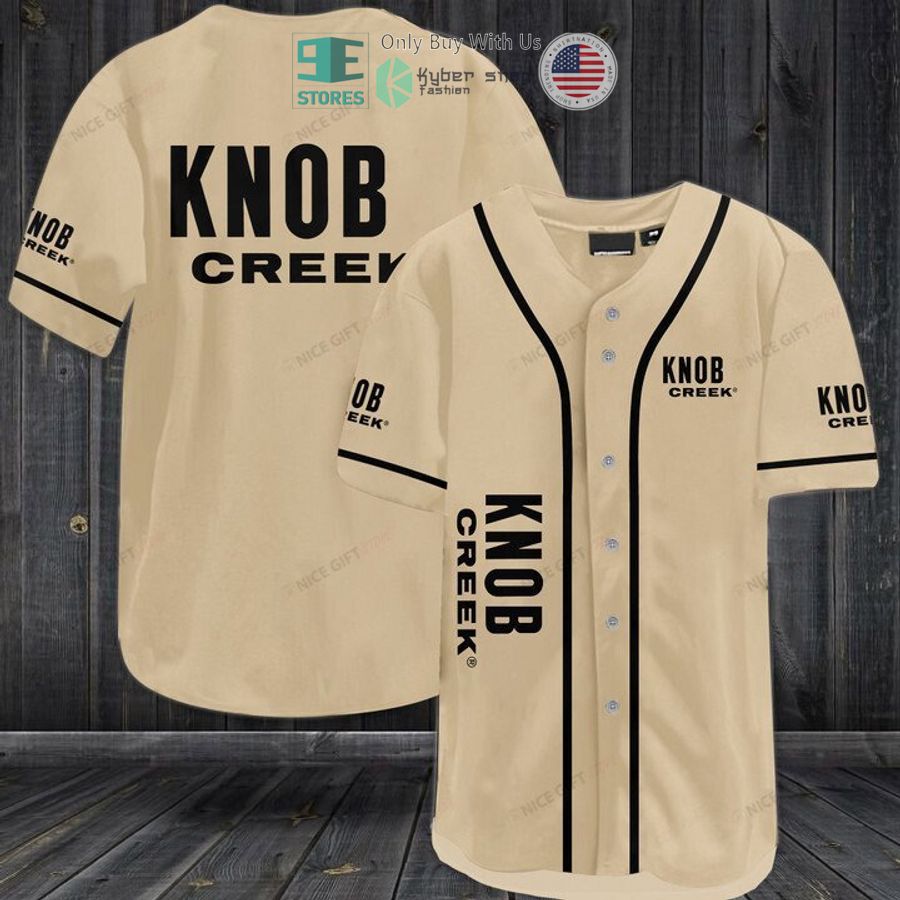BEST Knob Creek logo Baseball Jersey baseball jersey product view 1