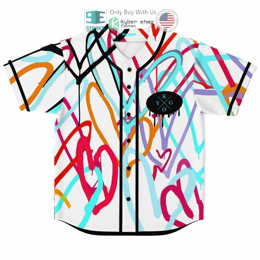 BEST Kygo Kids in Love Baseball Jersey baseball jersey product view 1