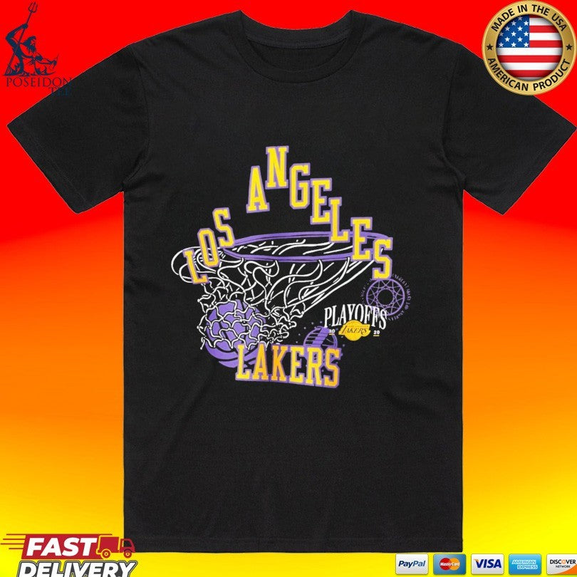 Lakers City Playoff 2026 T-shirt Unisex T-shirt, Sweatshirt, Hoodie, Long Sleeve Tee - T-Shirt, Sweatshirt, Hoodie