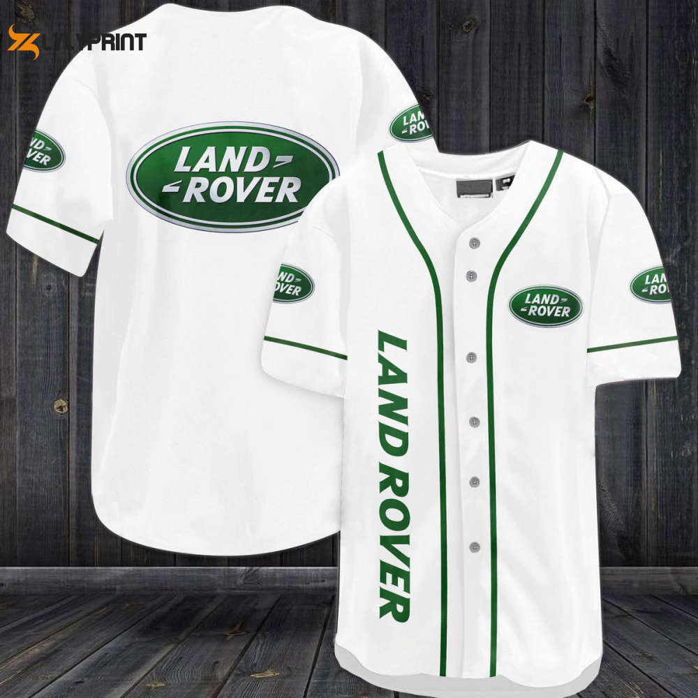 Land Rover Baseball Jersey - lylyprint.com baseball jersey product view 1