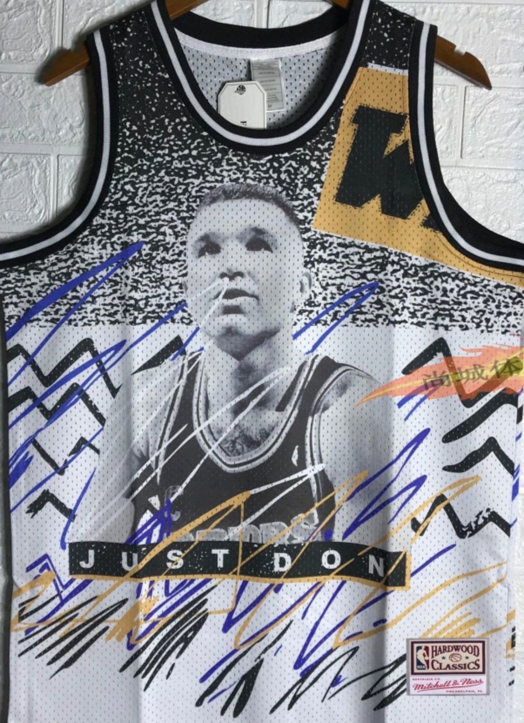 larry bird all star jersey Basketball Jersey basketball jersey product view 1