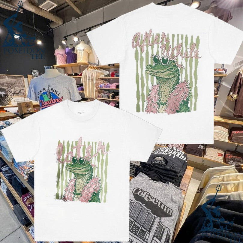 Later Alligator Summer T-shirt Unisex T-shirt, Sweatshirt, Hoodie, Long Sleeve Tee - T-Shirt, Sweatshirt, Hoodie