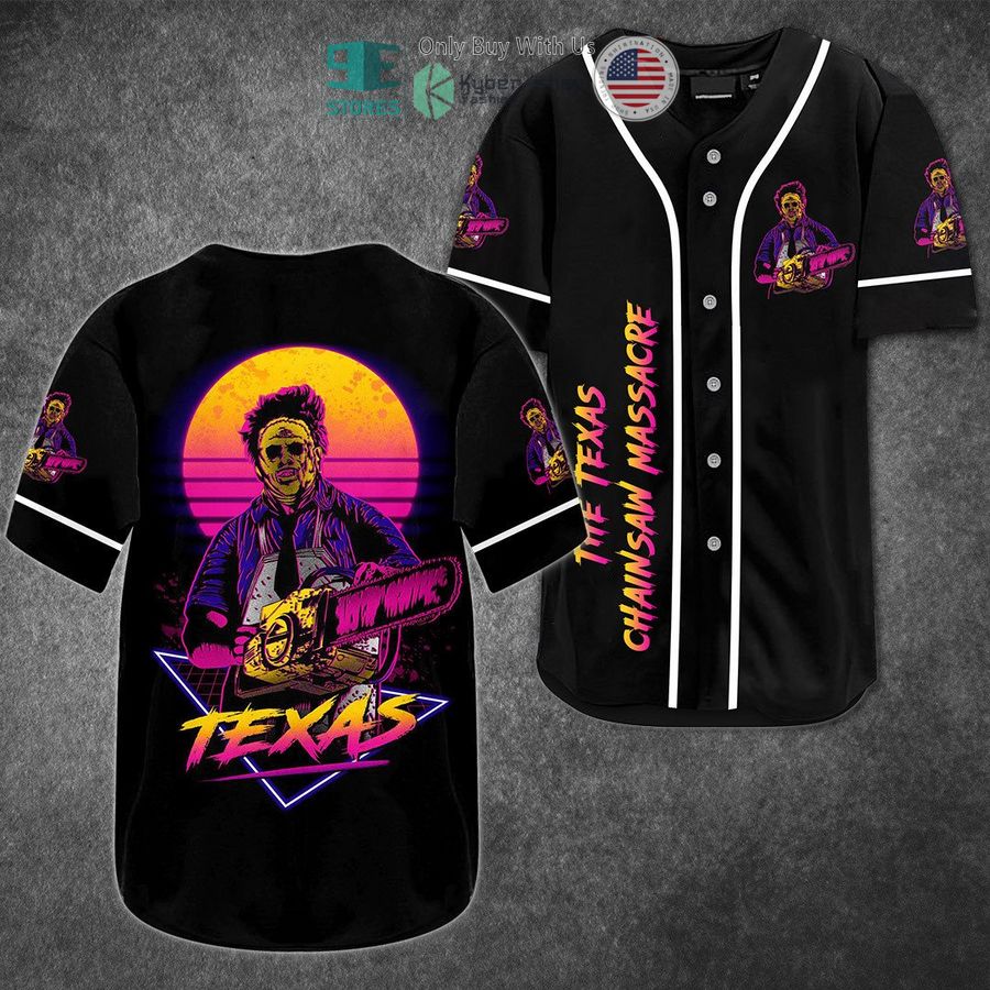 BEST Leatherface The Texas Chainsaw Massacre Baseball Jersey baseball jersey product view 1