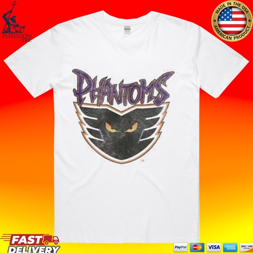 Lehigh Valley Phantoms Logo T-shirt Unisex T-shirt, Sweatshirt, Hoodie, Long Sleeve Tee - T-Shirt, Sweatshirt, Hoodie