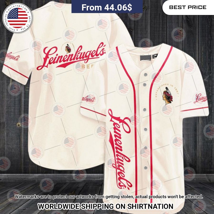 Leinenkugels Baseball Shirt baseball jersey product view 1