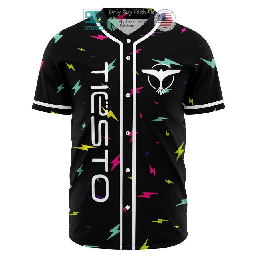 BEST Lets Dance Tiesto Baseball Baseball Jersey baseball jersey product view 1