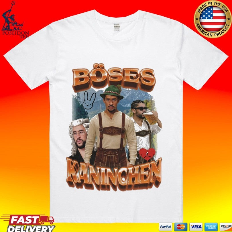 Letzteshemd Boses Kaninchen T-shirt Unisex T-shirt, Sweatshirt, Hoodie, Long Sleeve Tee - T-Shirt, Sweatshirt, Hoodie