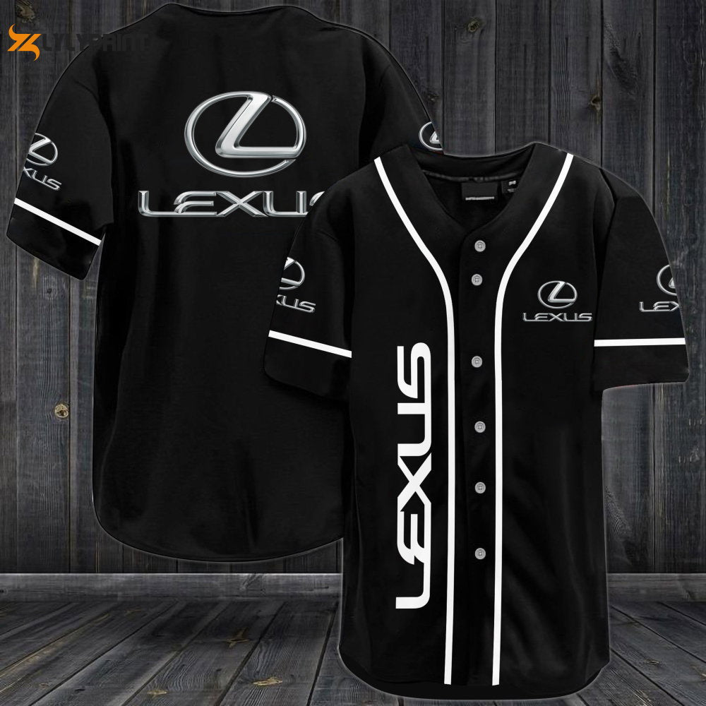Lexus Baseball Jersey - lylyprint.com baseball jersey product view 1