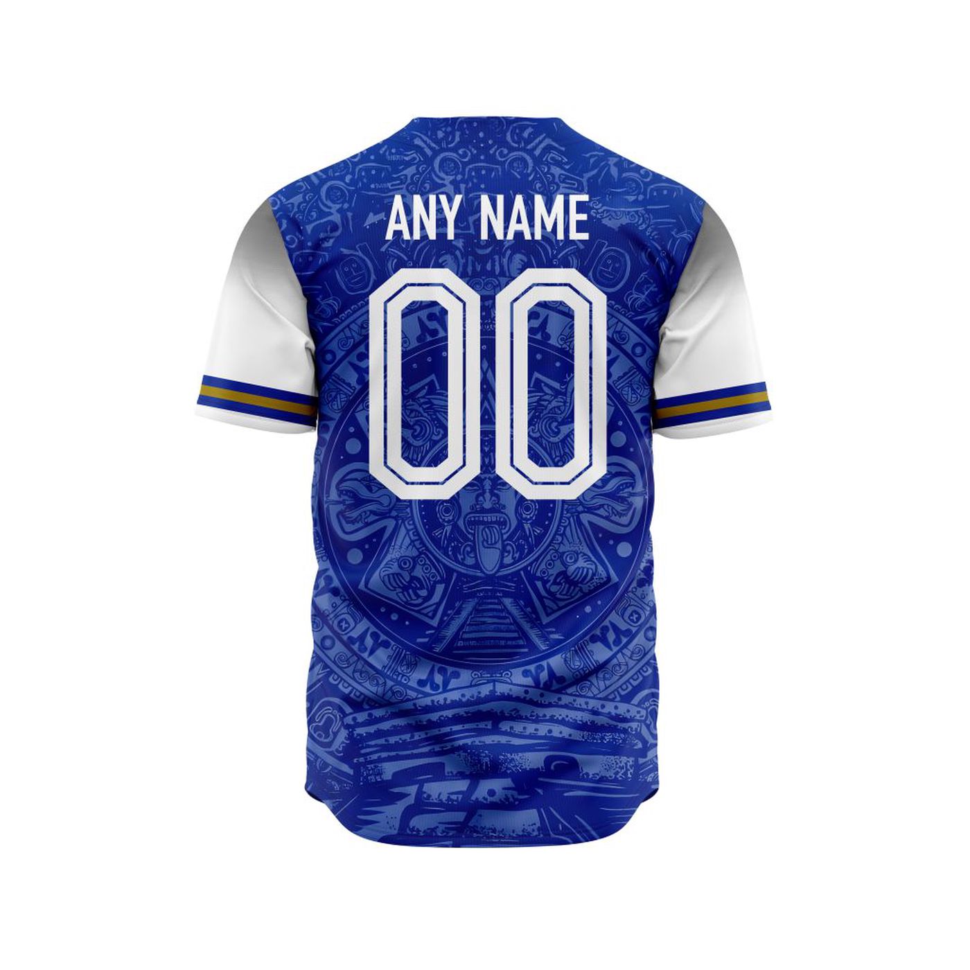 LIGA MX C.F. Pachuca Special Aztec Design Baseball Jersey Gift for Men Women - Bafud baseball jersey product view 2