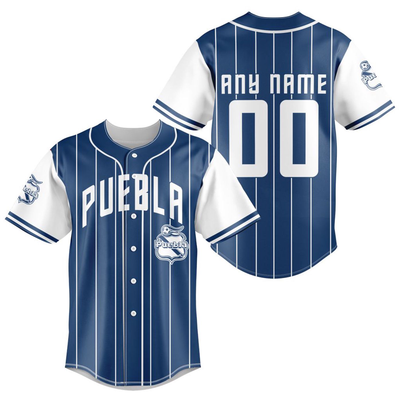 LIGA MX Club Puebla Special Baseball Jersey Gift for Men Women - Bafud baseball jersey product view 2
