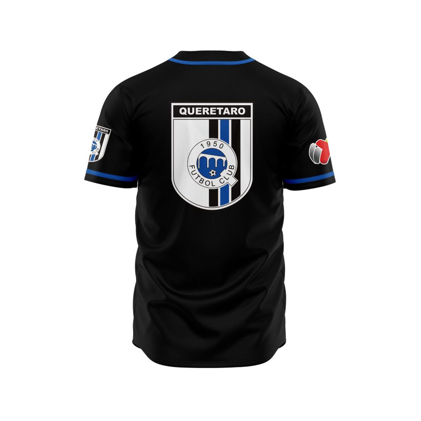 LIGA MX Queretaro F.C Personalized Name Baseball Jersey Gift for Men Women - Bafud baseball jersey product view 2