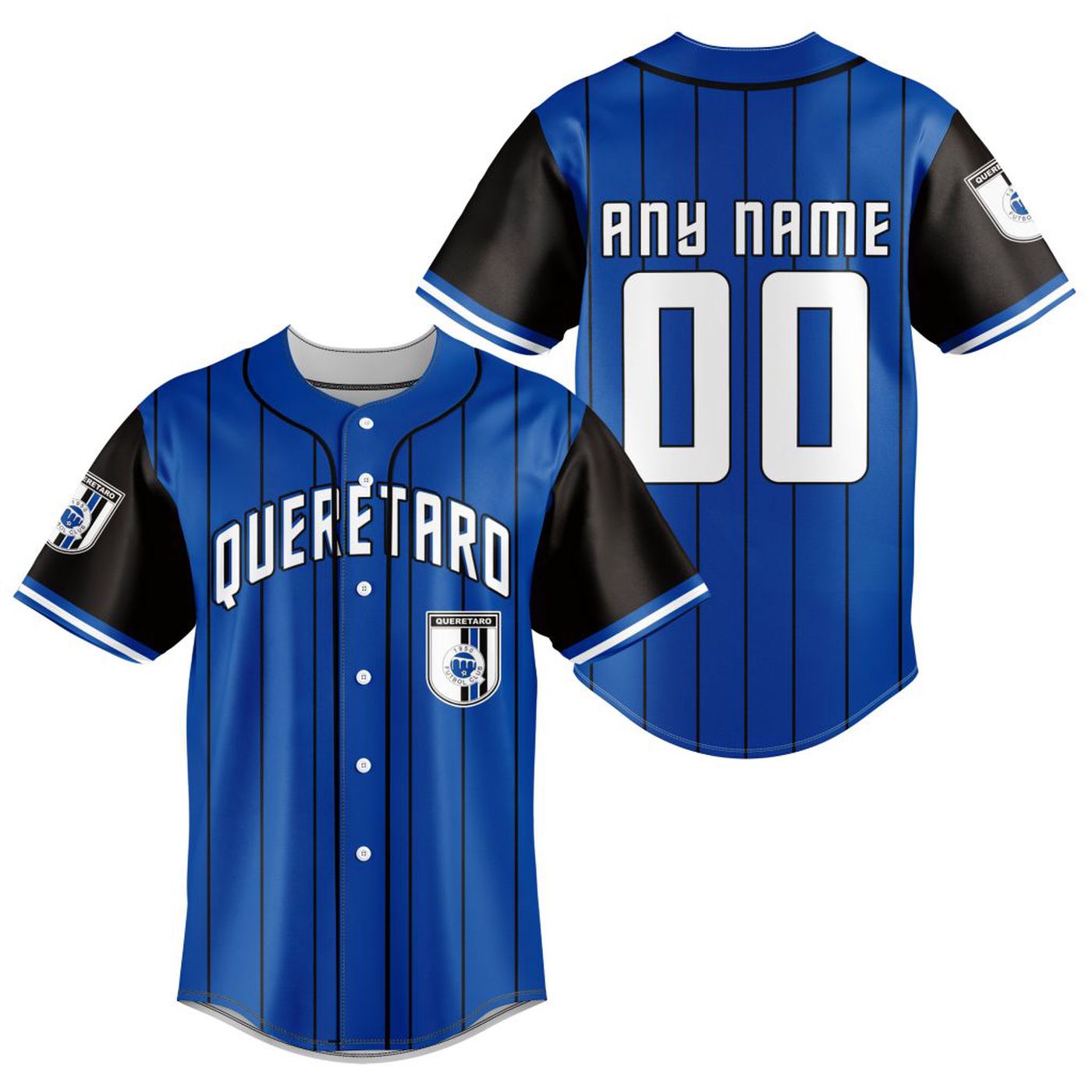 LIGA MX Queretaro F.C Special Baseball Jersey Gift for Men Women - Bafud baseball jersey product view 2