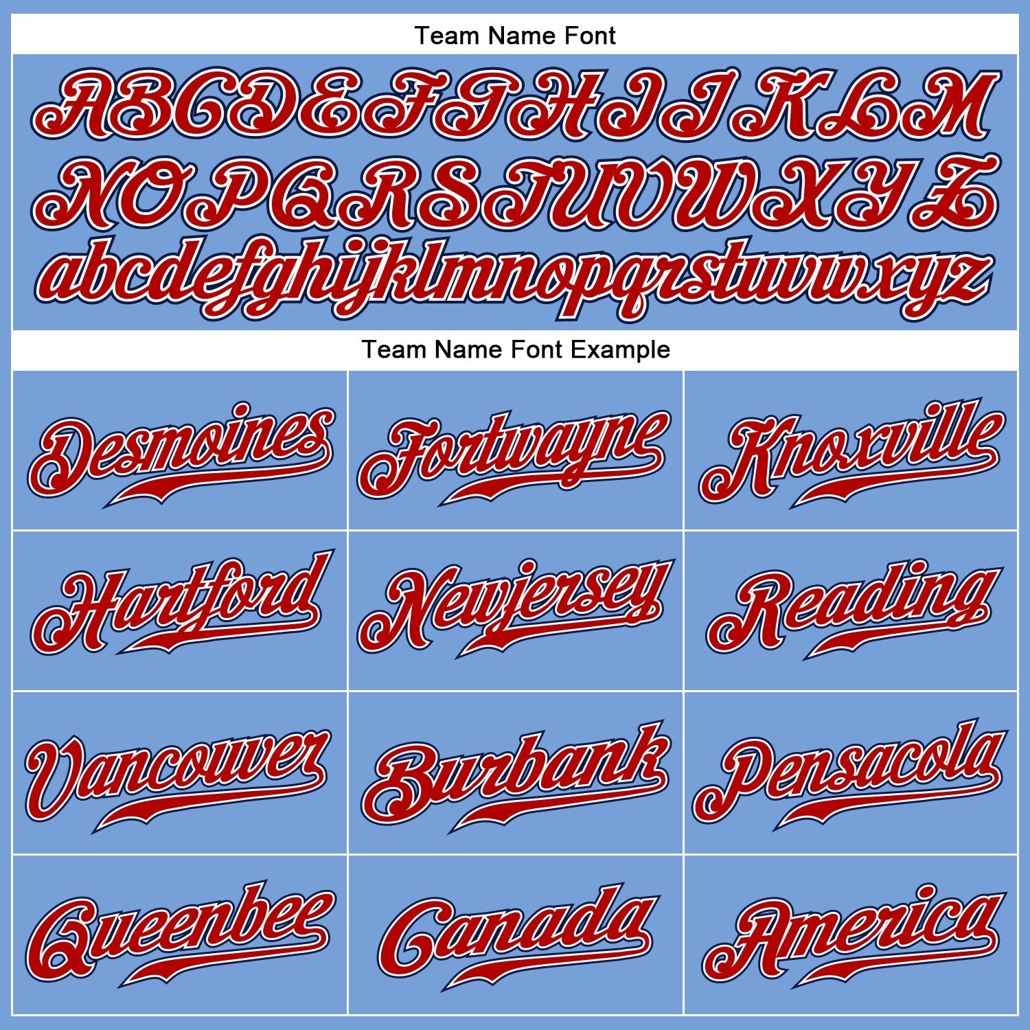 Custom Light Blue White Pinstripe Red-Navy Authentic Baseball Jersey baseball jersey product view 4