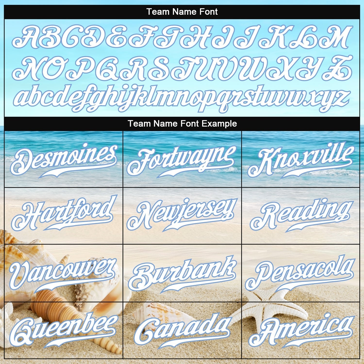 Custom Light Blue White-Light Blue 3D Pattern Design Beach Authentic Baseball Jersey baseball jersey product view 4