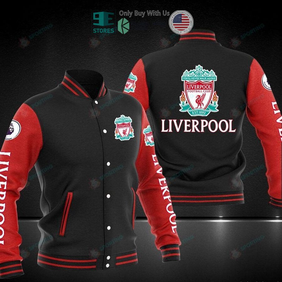 BEST Liverpool Baseball Jacket baseball jersey product view 1