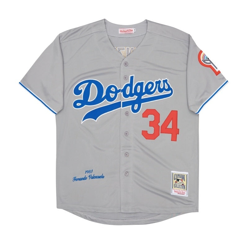 los angeles dodgers #34 fernando valenzuela Style 24 Baseball Jersey baseball jersey product view 1